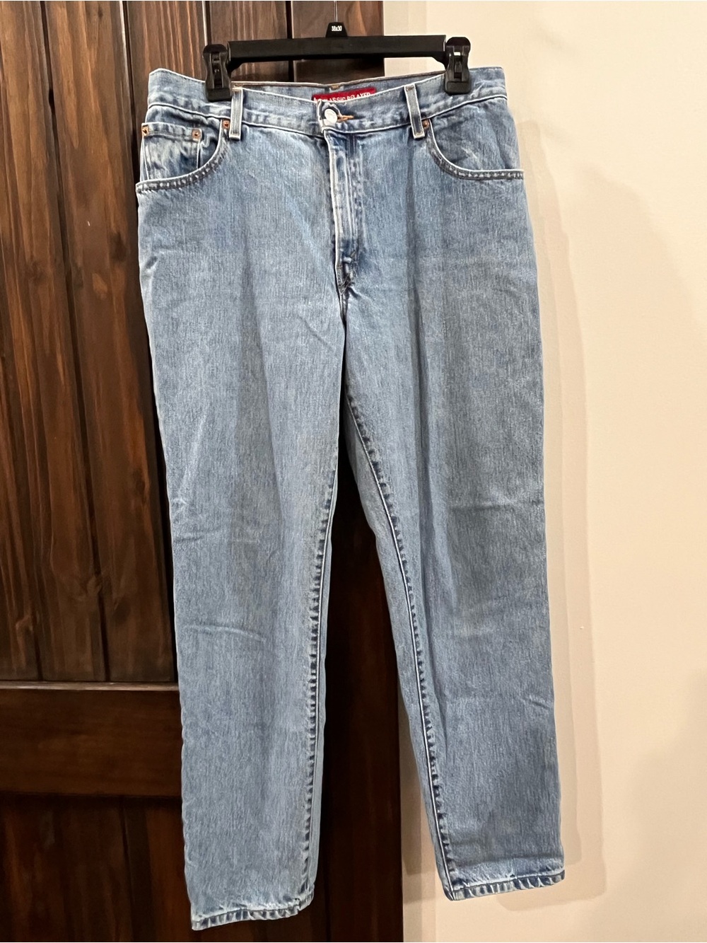 Vintage Levi’s 550 Relaxed Fit Tapered Leg Jeans Women’s 12 Medium Light Wash